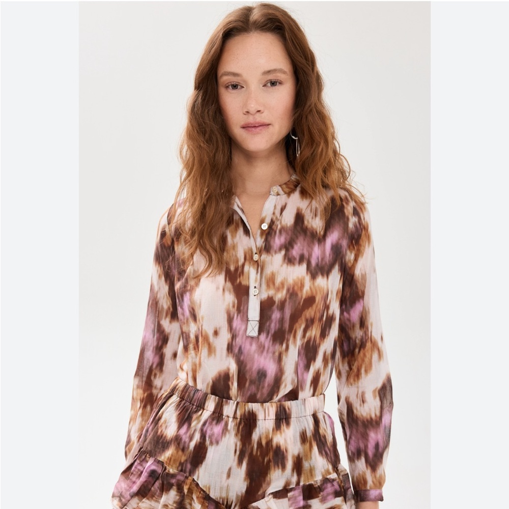 Isabel Marant Etoile Maria Top Floral Size 36 US 4 NWOT